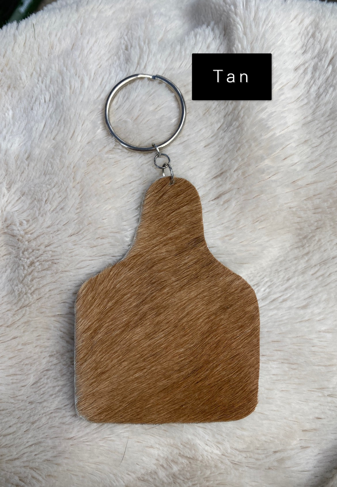 Big Cowhide Keychain