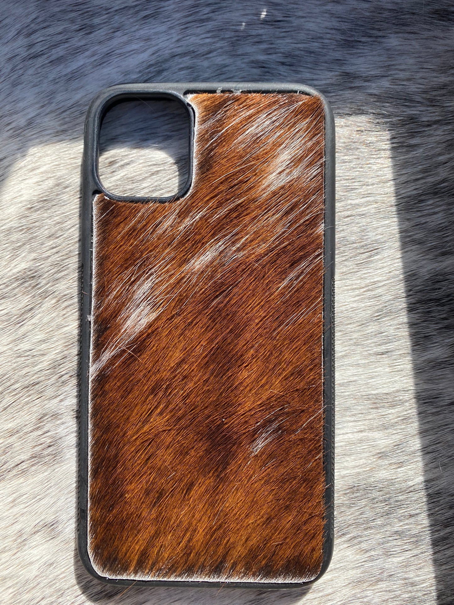 iPhone 11 Cowhide Case