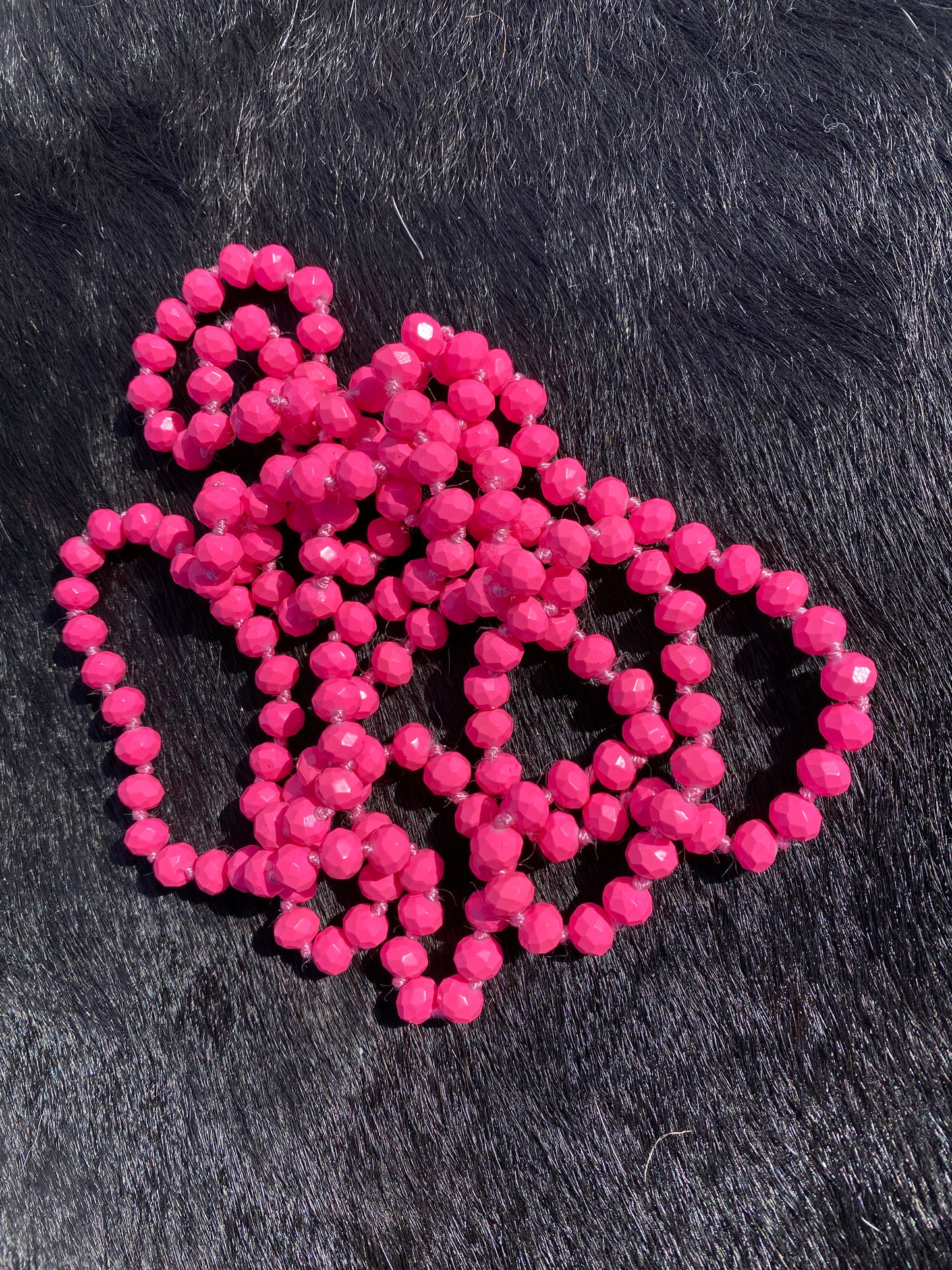 Pink Beaded Necklace
