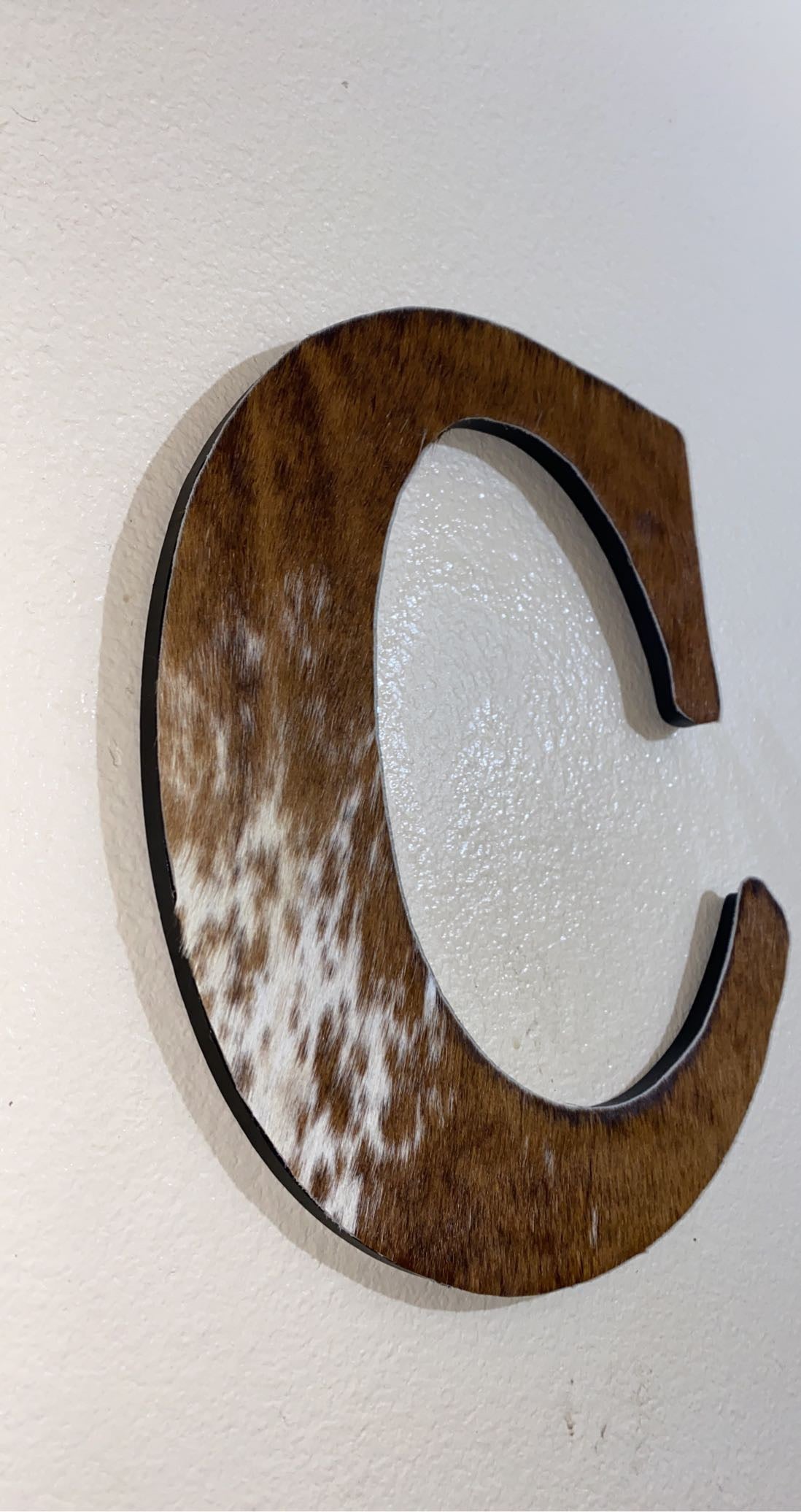 Cowhide Letter ‘C’