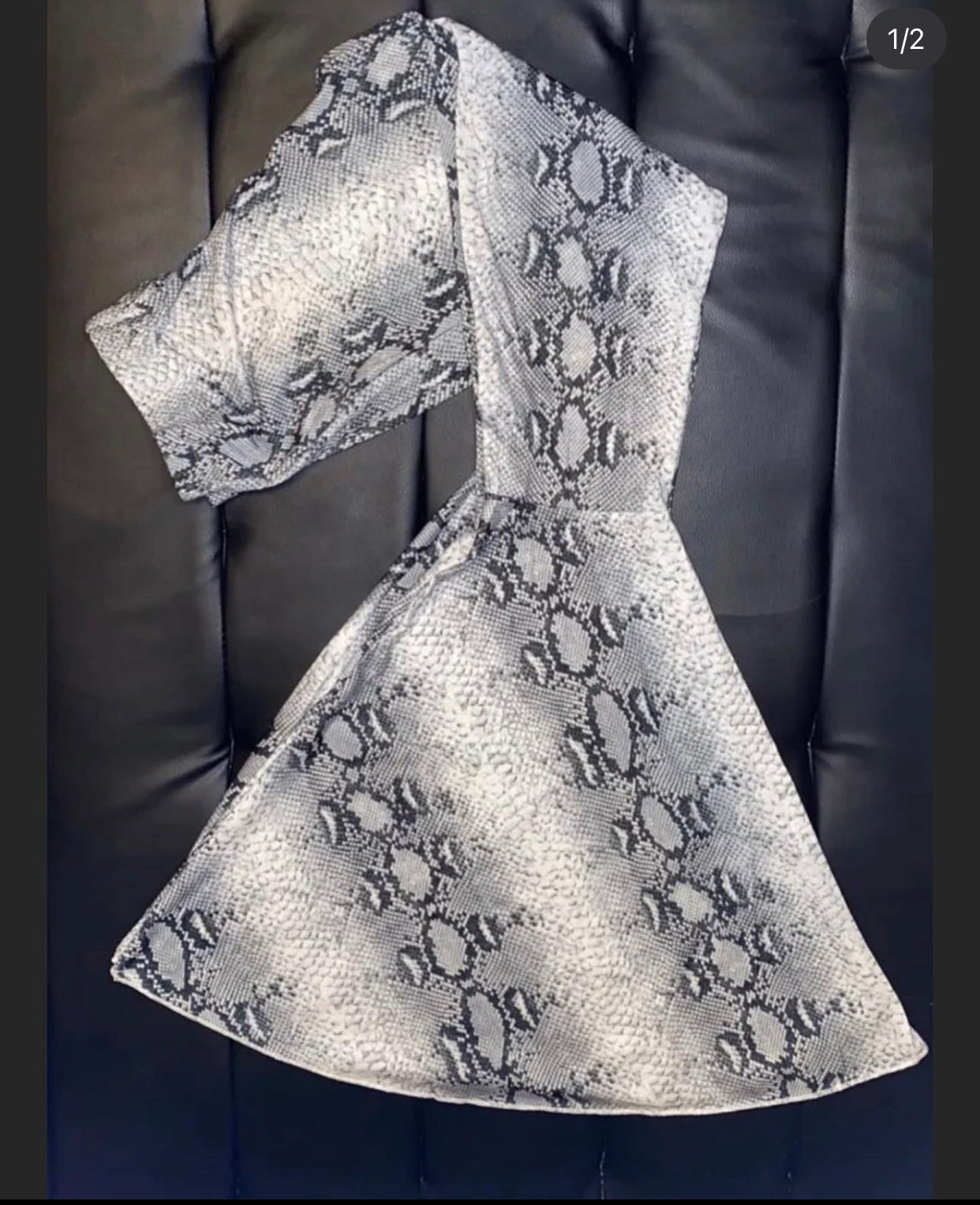 Snakeskin Bell Bottoms