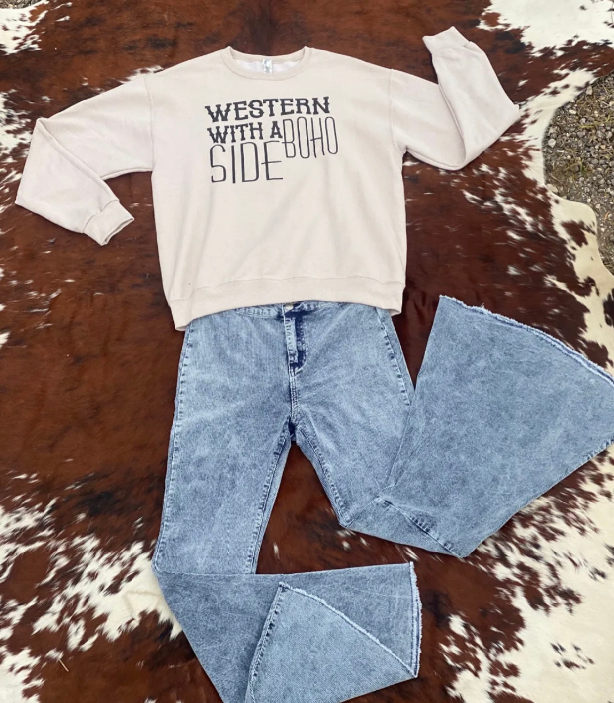 Western w/ a boho side Pullover